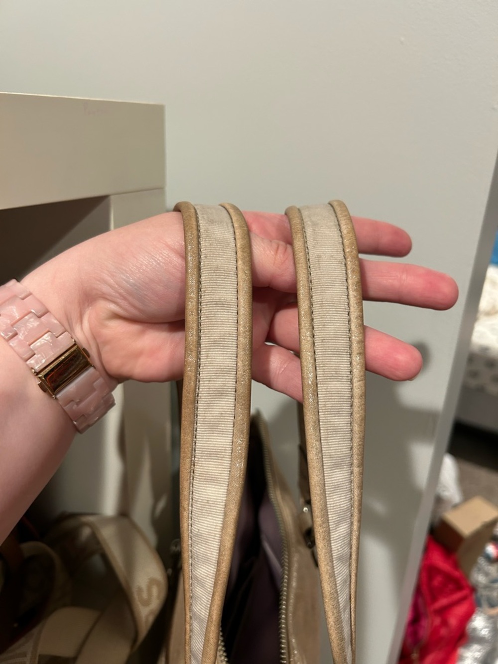 Coach Poppy Era Metallic Shoulder Bag Champagne Gold with Hang Tags 2012 - Picture 13 of 13